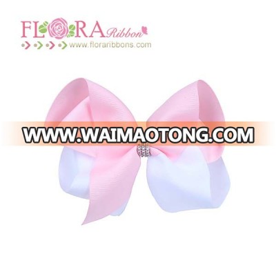 Wholesale mixed color 8 inch jojo hair bows clip